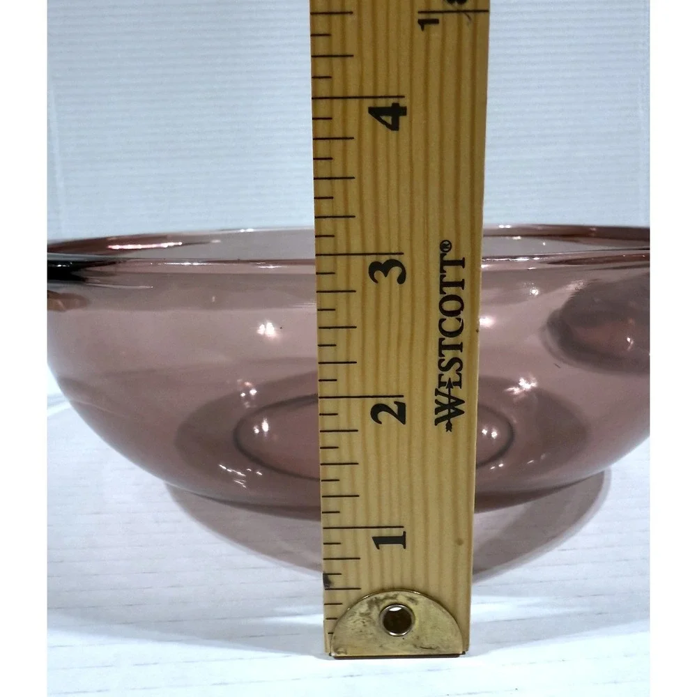 PYREX #024 Cranberry - Vintage 2 qt Casserole Dish - Pyrex Lid 624C‎